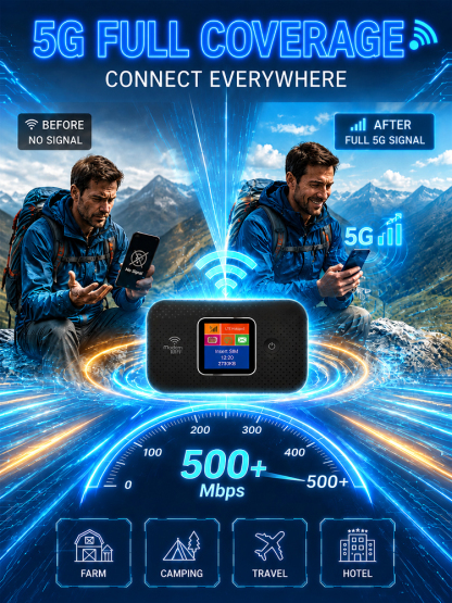🌐Space-Link AI Satellite Terminal: Lifetime Free Unlimited High-Speed Wi-Fi