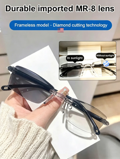 Photochromic Blue Light Blocking Reading Glasses