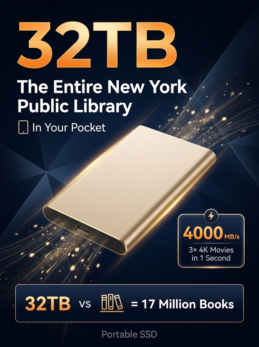 High-speed portable solid-state drives