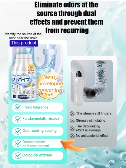 【Unclog in 3 Seconds】Powerful Pipe Dissolving and Clearing Agent