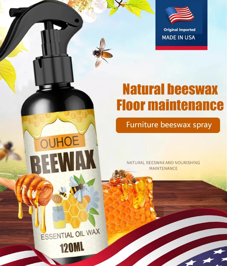 Furniture refurbish beeswax spray
