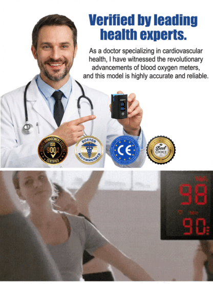 Home-use finger clip blood oxygen tester