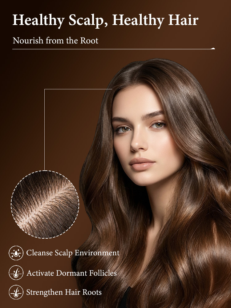 Oil-control and anti-frizz volumizing shampoo