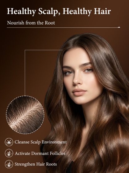 Oil-control and anti-frizz volumizing shampoo