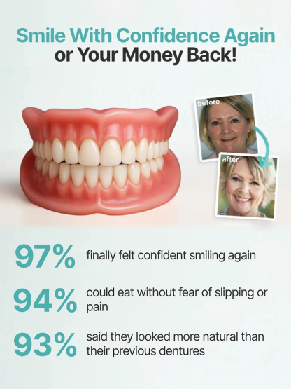 【Best-Selling】Self-Adjusting Fake Denture Set