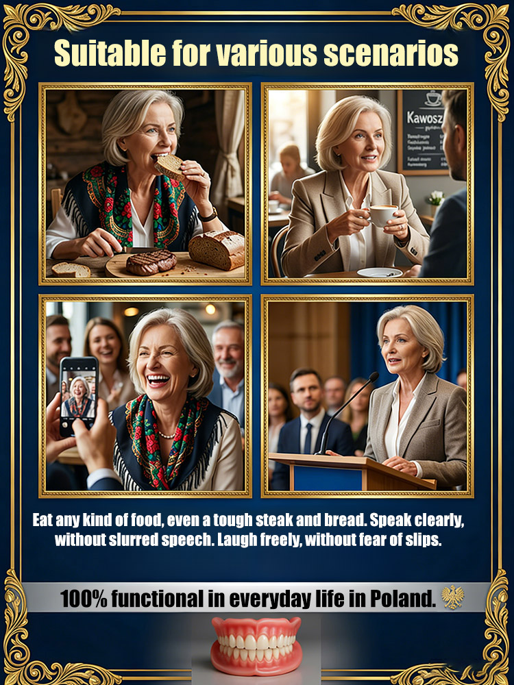 [America's Most Popular Dentures] Dentures that Improve Facial Smile