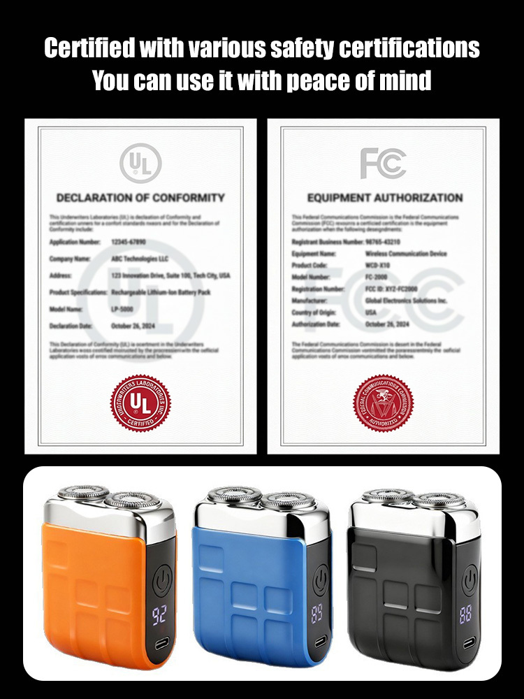 Seiko magnetic mini electric shaver