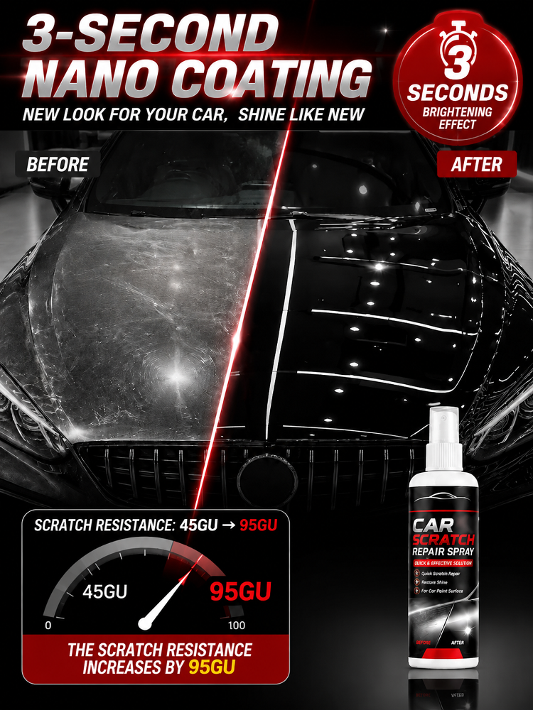 [One Spray to Remove Scratches] Car Paint Scratch Repair Spray