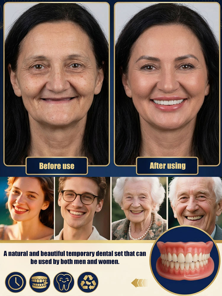 [America's Most Popular Dentures] Dentures that Improve Facial Smile