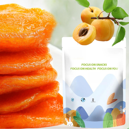 Seedless red apricot dried fruit