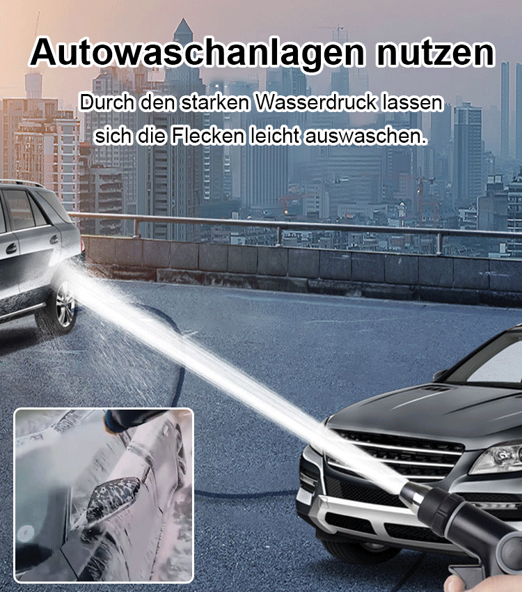 Multifunktionale Hochdruck-Sprühdüse für den Hausgebrauch