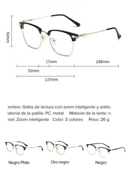 Gafas con Zoom Inteligente: Las Únicas Recomendadas por el Colegio Nacional de Ópticos de España