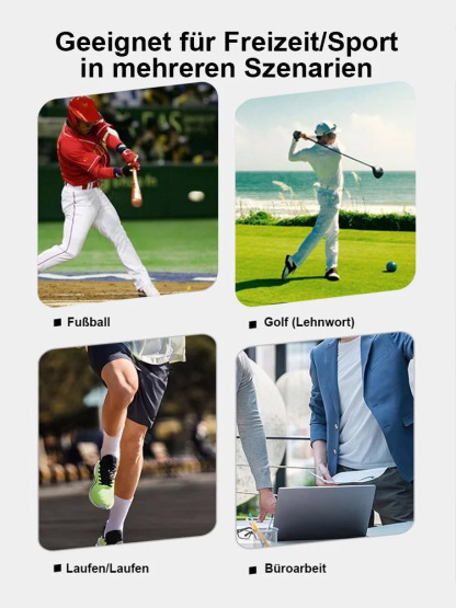 Sportliche 2-in-1 selbsttönende Lesebrille mit UV-Schutz.