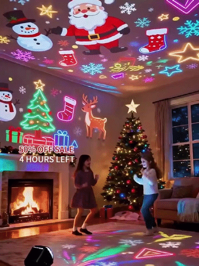 Weihnachtsprojektionslampe