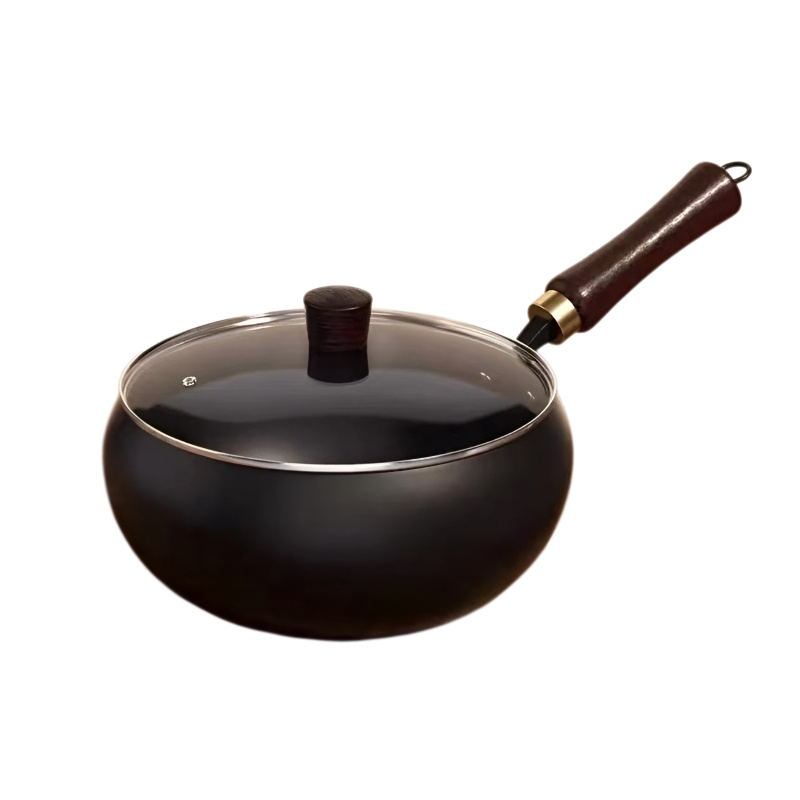 Leichtgewichtige Multifunktions-Eisenpfanne mit Holzspatel für die ersten 100 Käufer