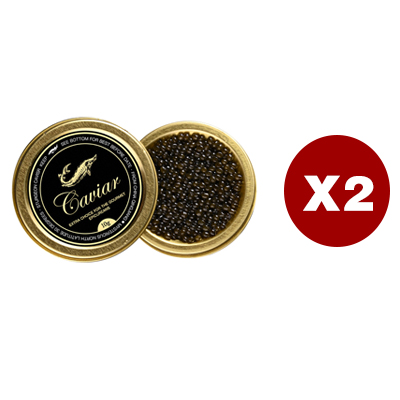 Russischer importierter Störkaviar.