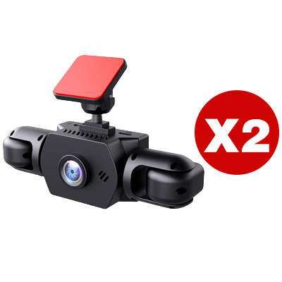 【Keine toten Winkel, 4 Kameras】360-Grad-Weitwinkel-HD-Rekorder