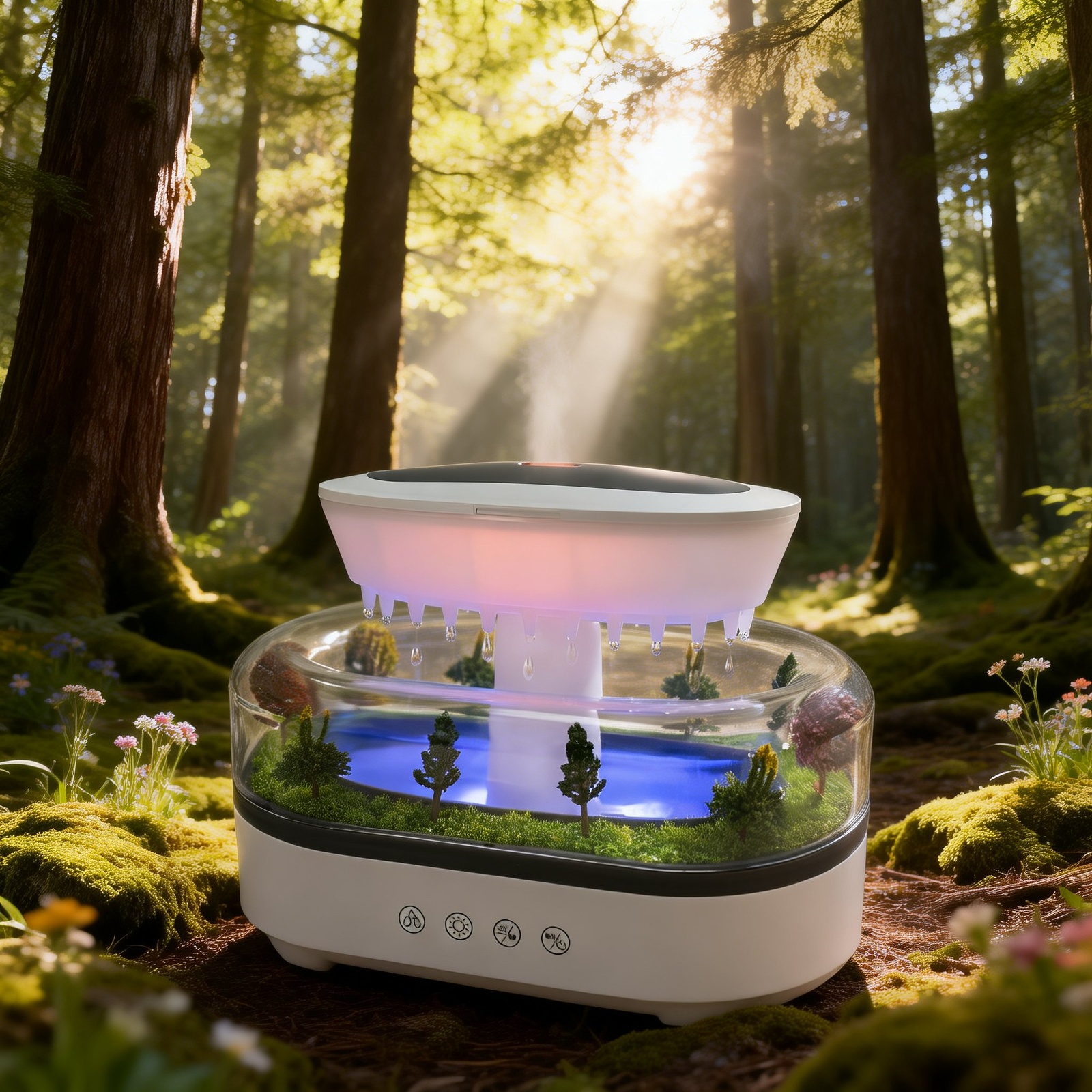 Intelligente Aromatherapie-Maschine mit weißem Rauschen