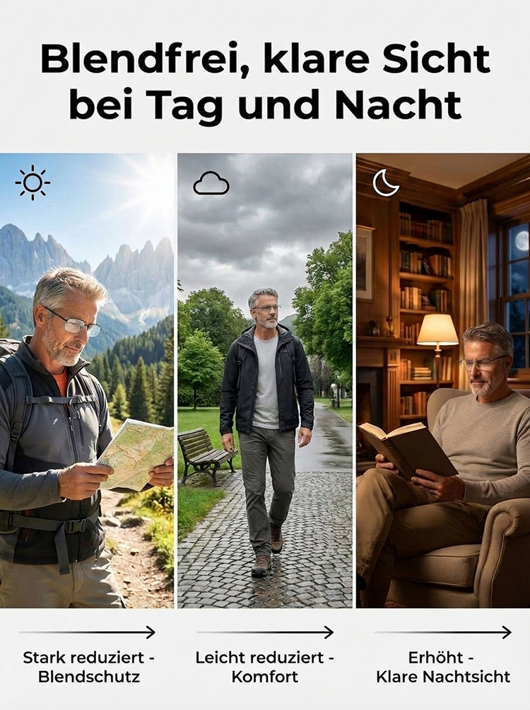 Lesebrille zur Linderung von Augenermüdung und zum Schutz vor blauem Licht
