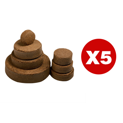 【Zehn Jahre ohne Düngung】Garten Kokosziegel Nährboden