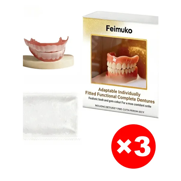 Komfortable Zahnprothese für ein schönes Lächeln