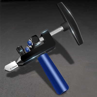 Integrierter Fliesenschneider