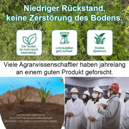 【Meister des Pflanzenwachstums】Spezialisten für Unkrautbekämpfung