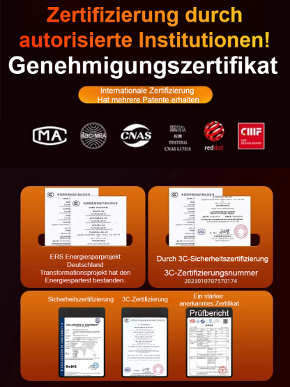 Kompakter, schnell aufheizender Heizlüfter für den Heimgebrauch