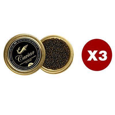 Russischer importierter Störkaviar.