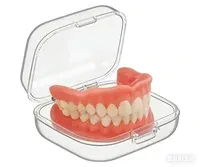 【Mit tragbarem Aufbewahrungsetui】Vollständige Zahnschiene für ein schönes Lächeln