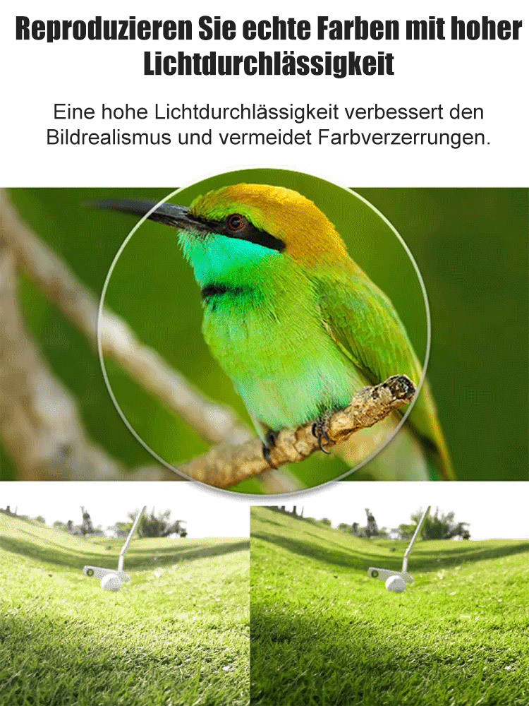 Sportliche 2-in-1 selbsttönende Lesebrille mit UV-Schutz.