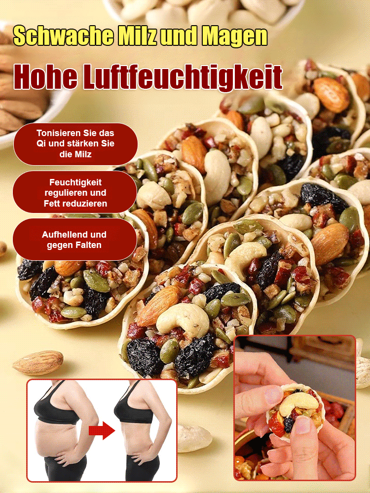 【0 Fett 0 Zucker】Acht-Schätze-Nuss-Tarte