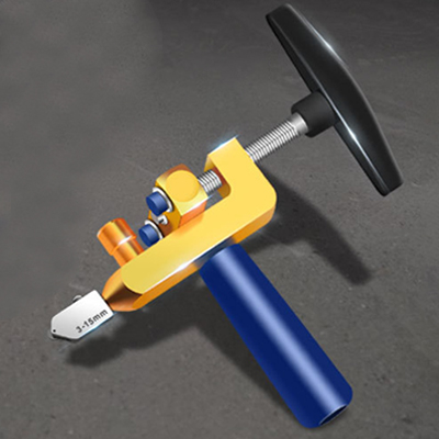 Integrierter Fliesenschneider
