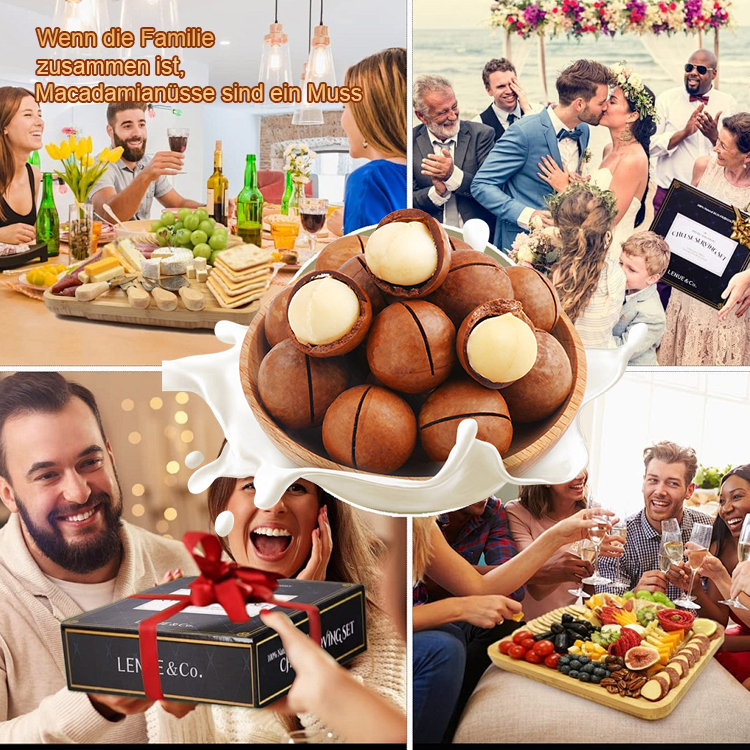 König der Tausend Früchte】Niedrigtemperatur geröstete Macadamianüsse