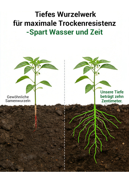 Rasensamen keimen in 7 Tagen