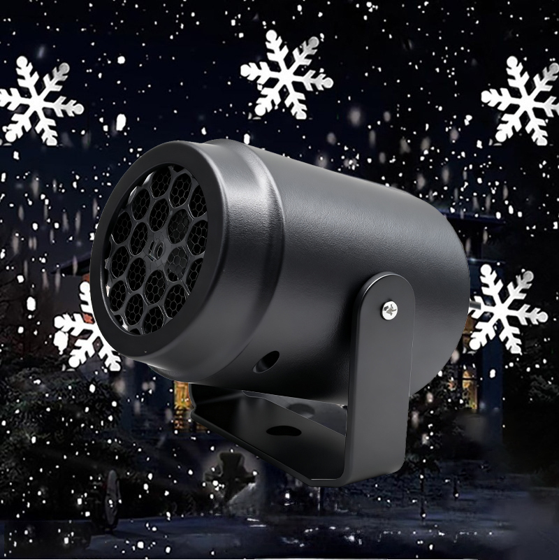 16 Muster Weihnachtsatmosphäre Festtagsprojektorlampe