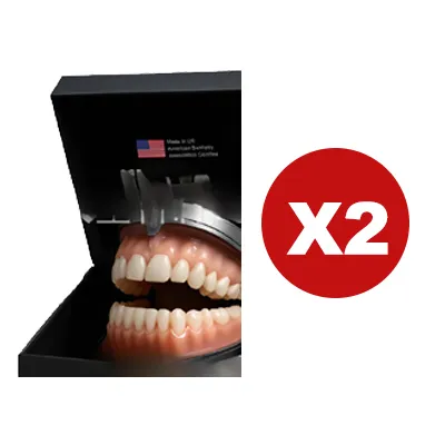 Komplettes Pflege-Set für Zahnprothesen