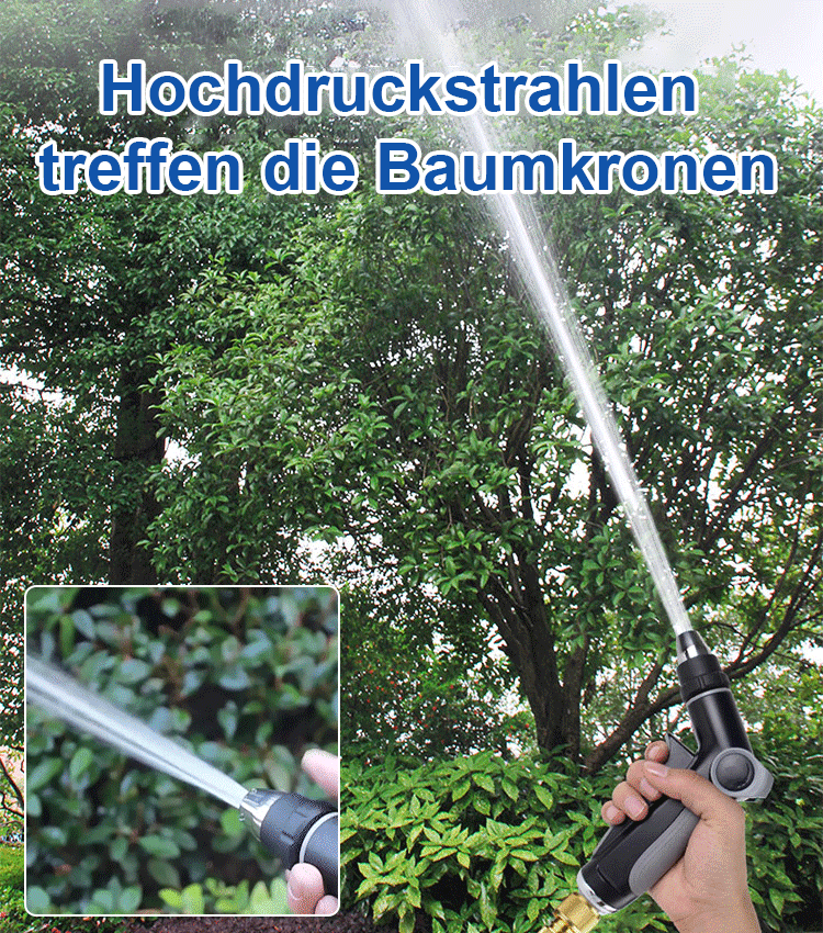 Multifunktionale Hochdruck-Sprühdüse für den Hausgebrauch