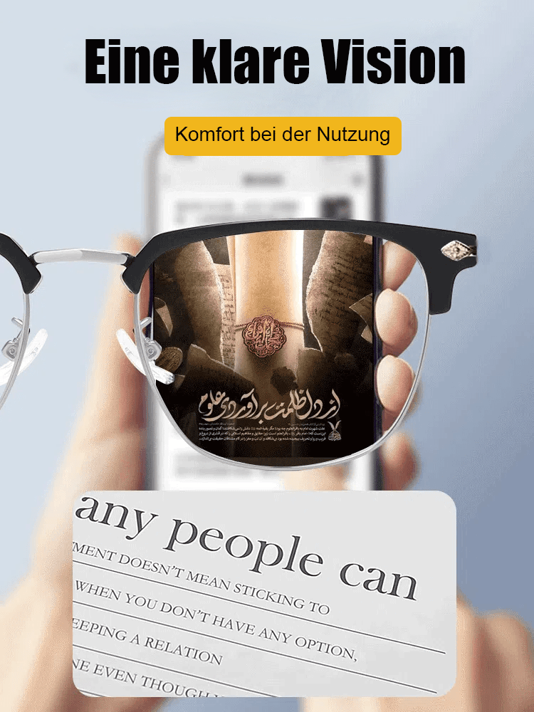 HD-Ultraleichtbrille gegen Ermüdung und Blaulicht Presbyopie 