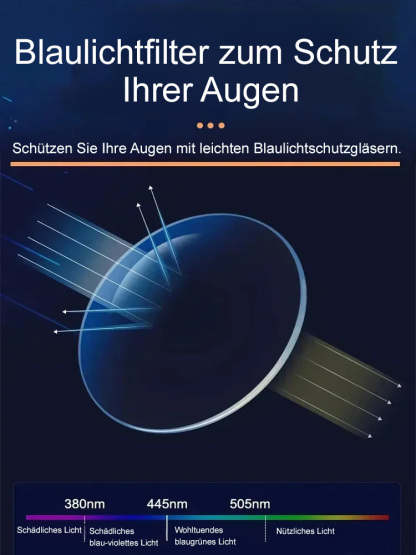 【Ultraleichtes TR90-Material】Einfaches Design, intelligente Gleitsicht-Lesebrille