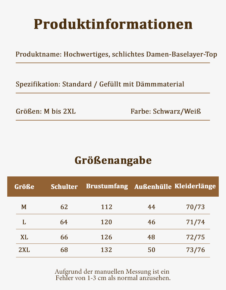 Hochwertiges, schlichtes Damen-Basistop