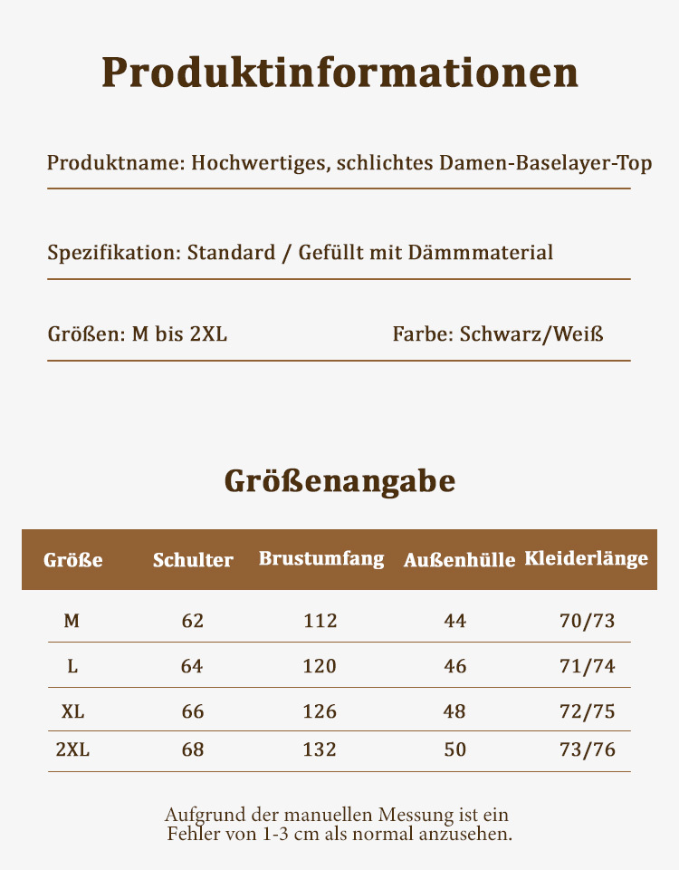 Hochwertiges, schlichtes Damen-Basistop