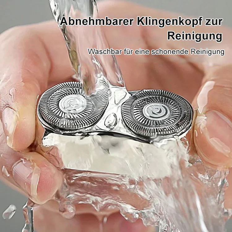 Doppelkopf-Elektrorasierer für Herren