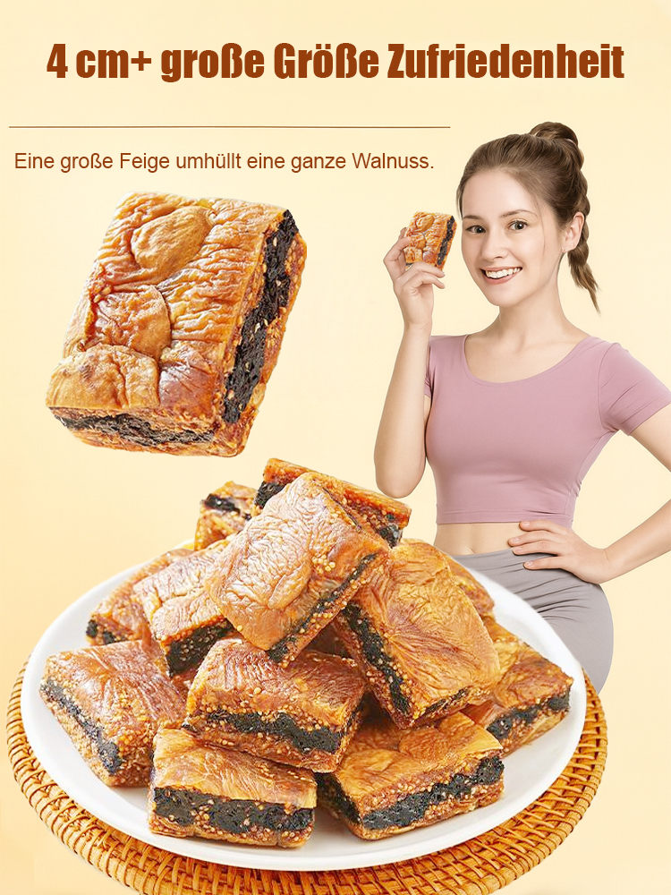 【0 Zucker, keine Belastung】Feigen-Schwarzsesam-Maulbeer-Torte