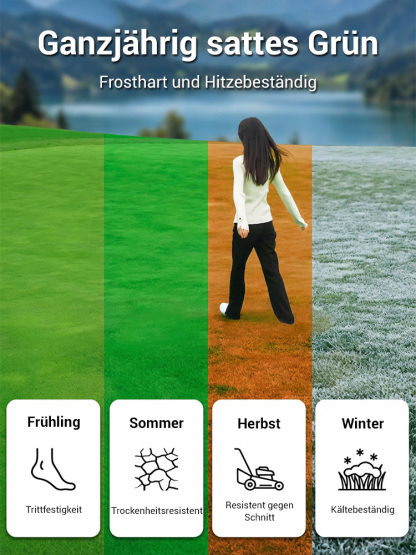 Rasensamen keimen in 7 Tagen