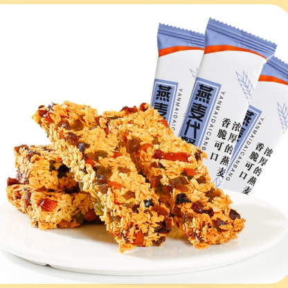 【Zuckerfrei und sättigend】Hafer-Crisp-Mahlzeitenersatz-Energieriegel