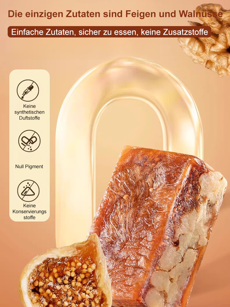 【0 Zuckerzusatz】Gesunde Feigen-Walnuss-Torte