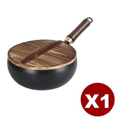 【Beliebte Produkte empfohlen】Handgeschmiedete reine Eisen-Antihaftpfanne