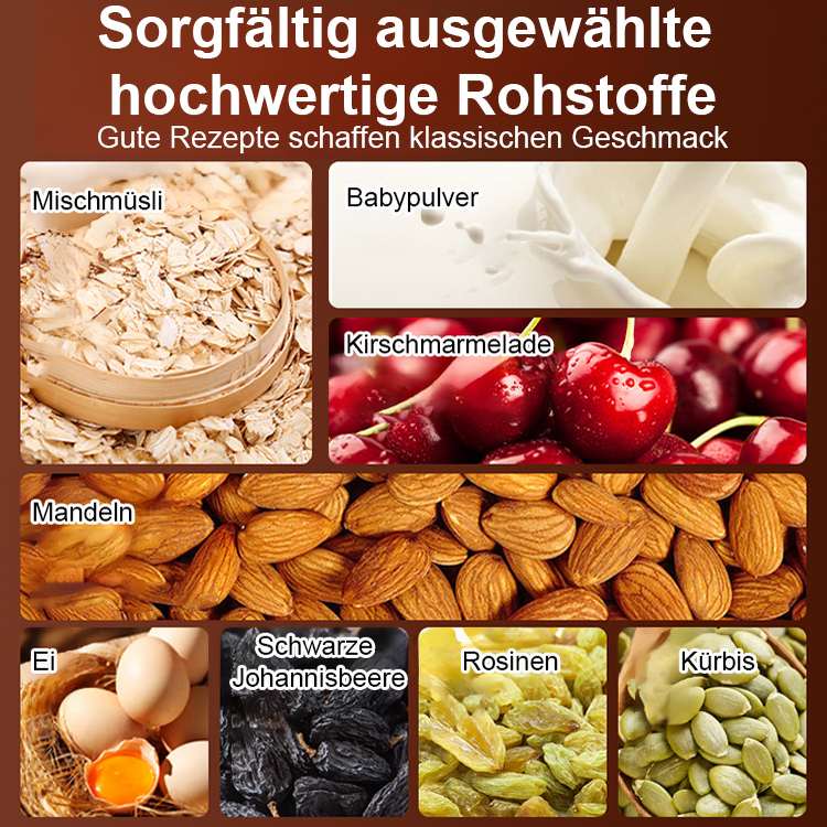 【Kalorienarm, sättigend】Nussige Hafer-Joghurt-Riegel