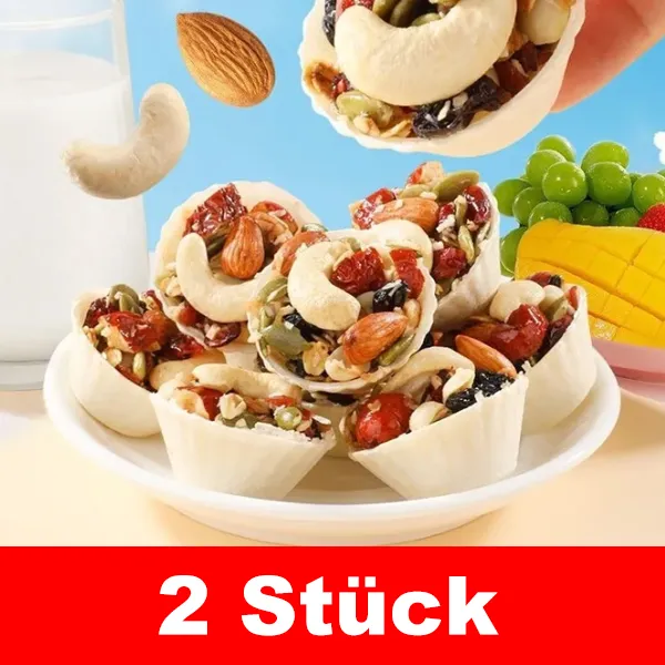 🧑🏽‍⚕️Der Lieblingssnack von Fitness-Profis - Vital-Nuss-Törtchen